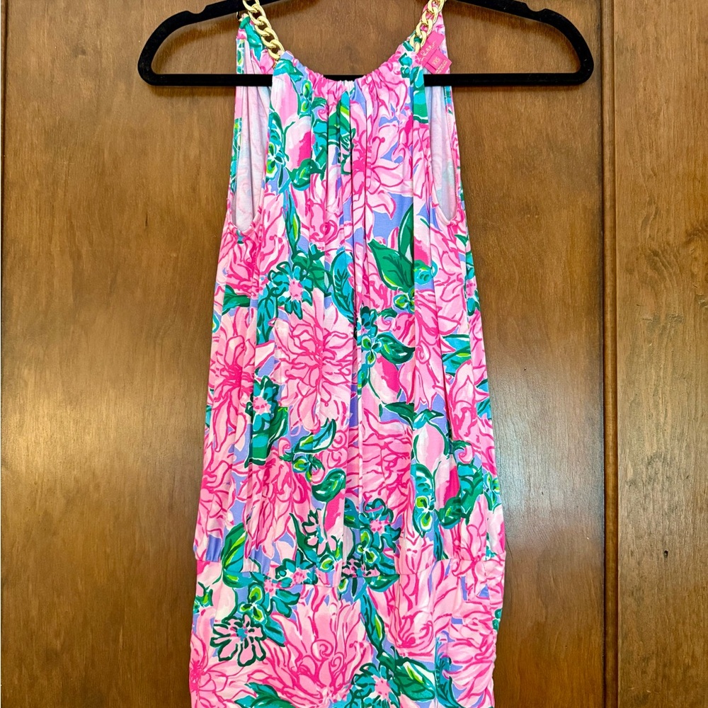 Sleeveless Bright Lilly Pulitzer top